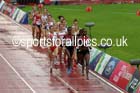 Leaders in the womens 5000 metres at the Commonwealth Games, Glasgow. Photo: David T. Hewitson/Sports for All Pics